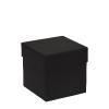 Boîte carton fort cubique doublage noir intégral - au comptoir des boites