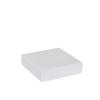Boîte carrée blanche 14,5 cm - au comptoir des boites