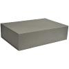 Boîte de luxe grise à fermeture aimantée 44 cm - au comptoir des boites