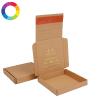 Boîte d'expédition personnalisable avec bande adhésive 11 x 11.5 x 1.9 cm Couleur de la boite : Kraft