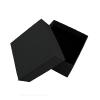 Mini boite luxe haute noir carton rigide avec mousse intégrée, 9cm