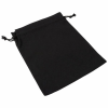 Pochette noire en lin personnalisable ( 18 x 24 cm )