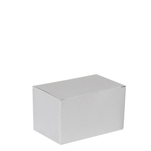 Boîte blanche haute en carton 12 x 8 x 7