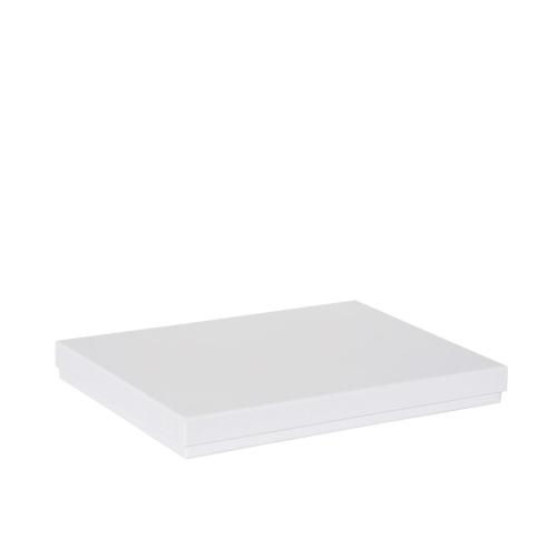 Boîte ultra-plate luxe A4 Blanche