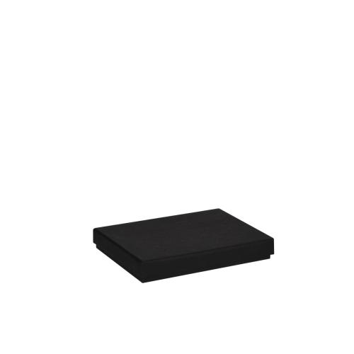 Boîte ultra-plate luxe A7 noire - au comptoir des boites