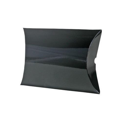 Boîte cadeau berlingot noir brillant (30 x 21 x 7 cm) - au comptoir des boites