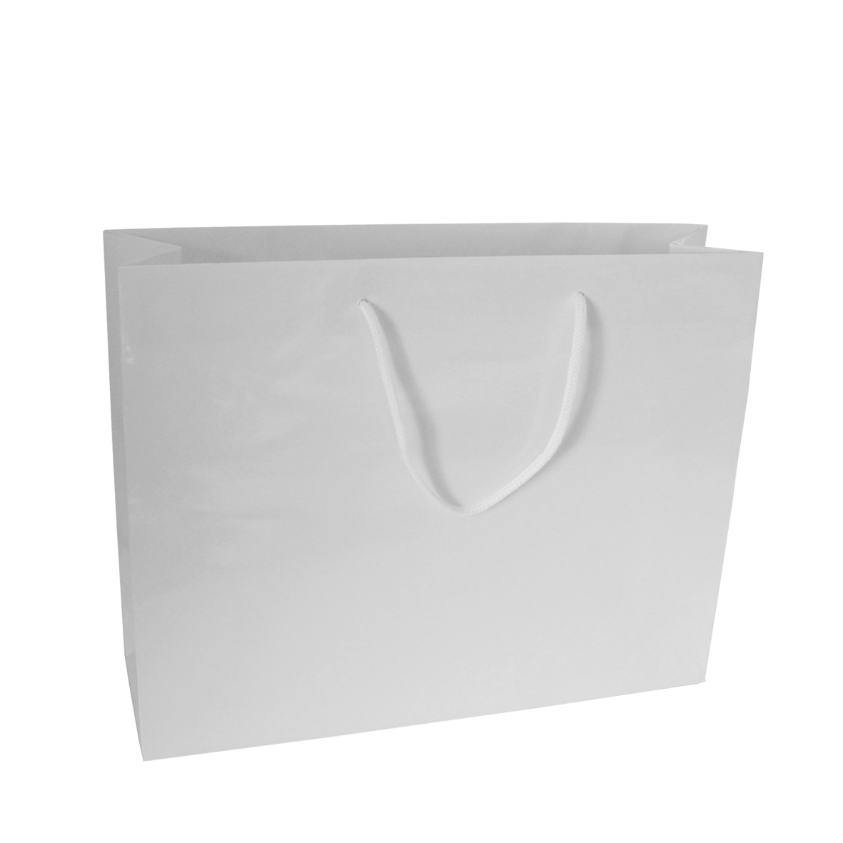 Papier cadeau blanc brillant, 0,70 x 25m, 80g