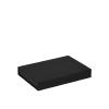 Boîte plate aimantée luxe noir mat A6 -  au comptoir des boites