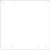 Boîte plate écrin personnalisable en carton blanc mousse intégrée (12.4 x 12.4 x 2.7 cm)