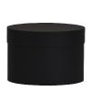 Boîte à chapeau en carton noir 26 cm - au comptoir des boites