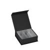 Boîte à douceurs carrée en carton luxe noir 10 cm