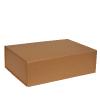 Boîte de luxe à fermeture aimantée, en carton kraft 33 cm, hauteur 10 cm- au comptoir des boîtes