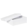 Boîte rectangle XL doublage blanc intégral