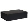 Boîte de luxe noire à fermeture aimantée 44 cm - au comptoir des boites
