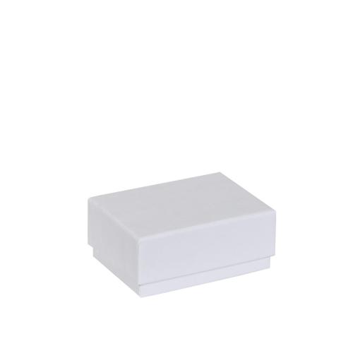 Boîte rectangle blanche 8,5 cm - au comptoir des boites