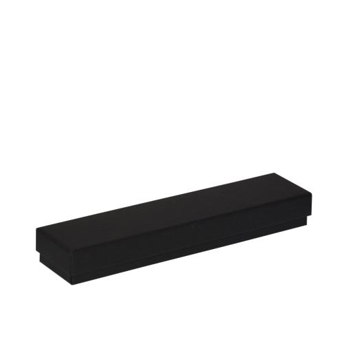 Boîte longue noire 20 cm - au comptoir des boites