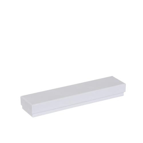 Boîte longue blanche 20 cm - au comptoir des boites