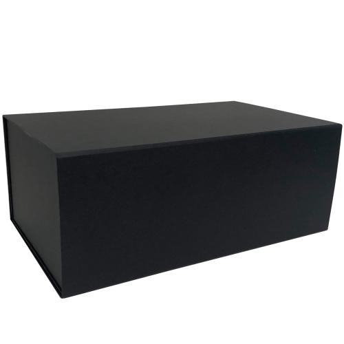 Boîte tirroir carton compat noir 37.5cm - au comptoir des boites
